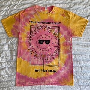 Sunflower Tie Dye T-Shirt